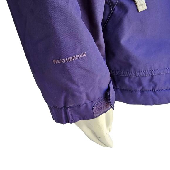 Eddie Bauer WeatherEdge Women’s Waterproof Jacket Purple Hooded Insulated Size S - Picture 6 of 11